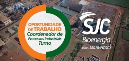 SJC Bioenergia de Quirinópolis, GO, contrata