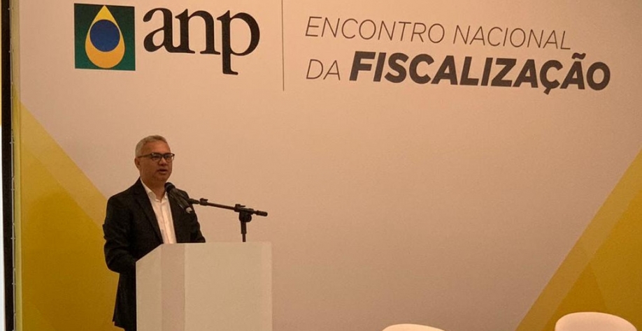 Diretor da ANP Aurélio Amaral na abertura do Encontro Nacional da Fiscalização / Crédito: Divulgação ANP