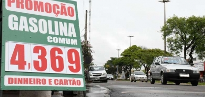 Preço da gasolina dispara em Dourados em uma semana