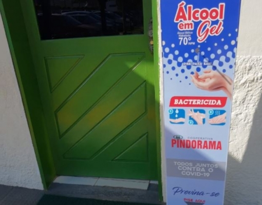 Totens de álcool em gel - Foto: Divulgação