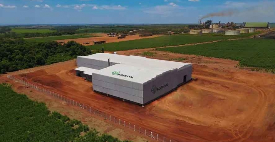 Planta em Tupaciguara (MG) terá capacidade de produzir até 60 mil toneladas por ano, o que permitirá adubar mais de 100 mil hectares de terras — Foto: Agrion/Divulgação