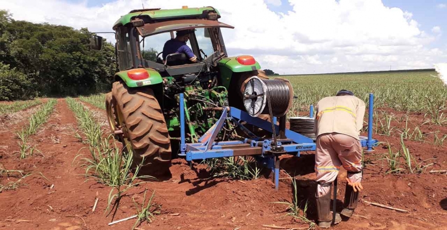 Seca de 2021 provocou corrida por orçamentos de irrigação. No entanto, chuvas deste ano afastaram tecnologia da mente dos produtores e usinas. Divulgação Netafim