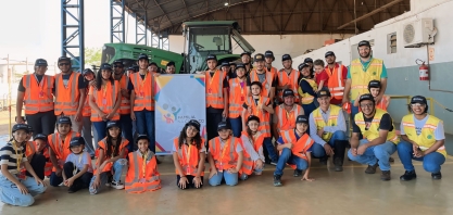 Clealco recebe famílias de colaboradores em ação especial de visita à unidade de Clementina